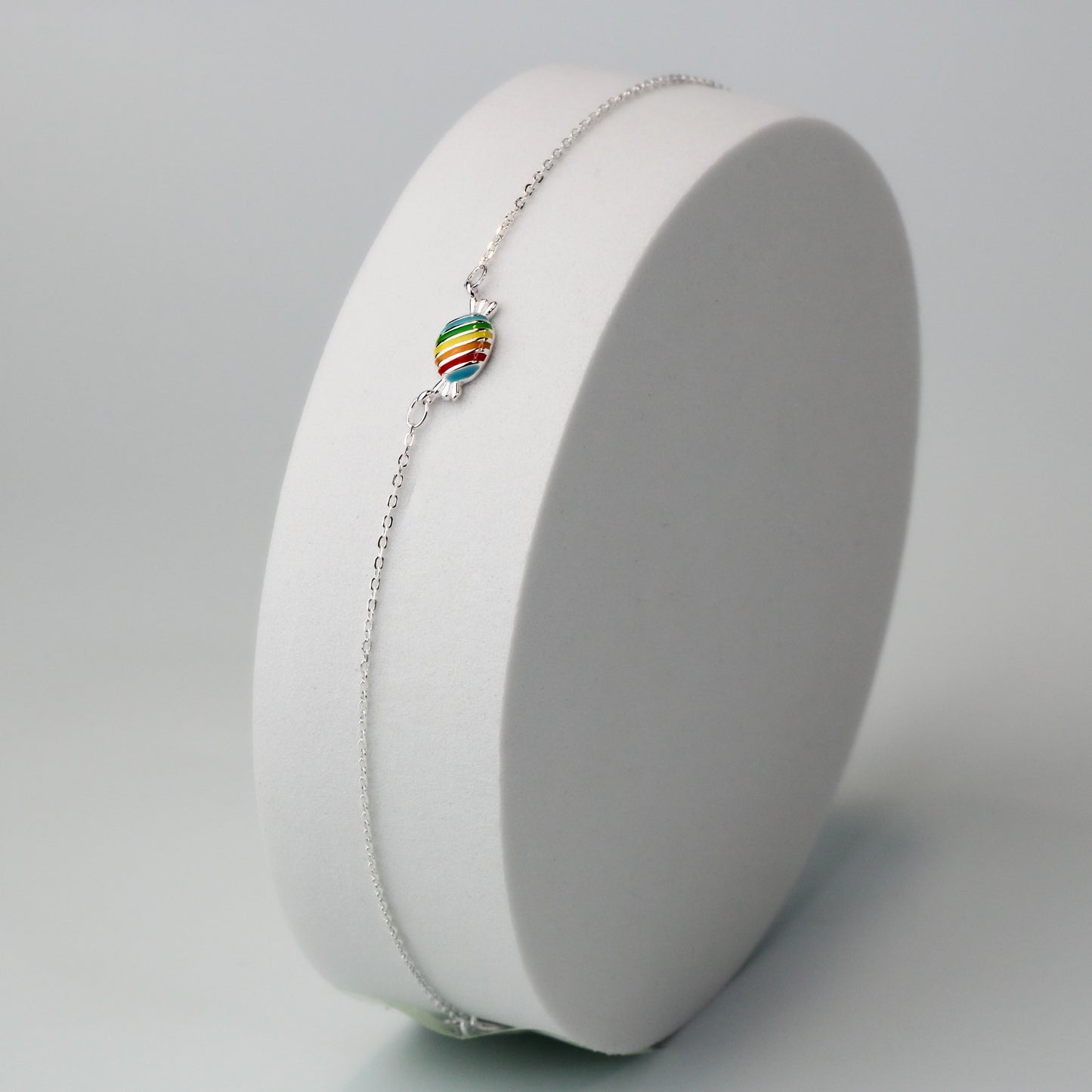 Rainbow Candy Charm Bracelet