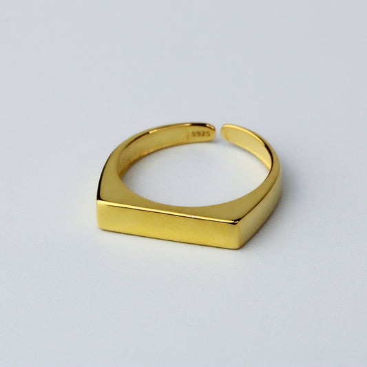 Flat Bar Adjustable Ring