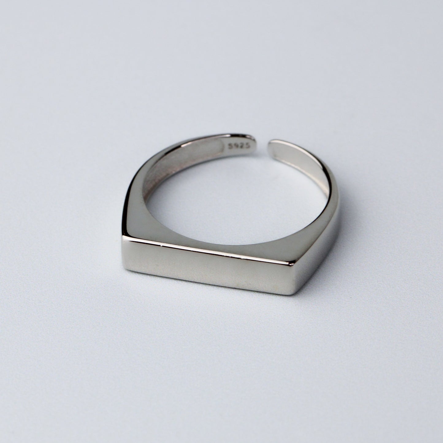Flat Bar Adjustable Ring