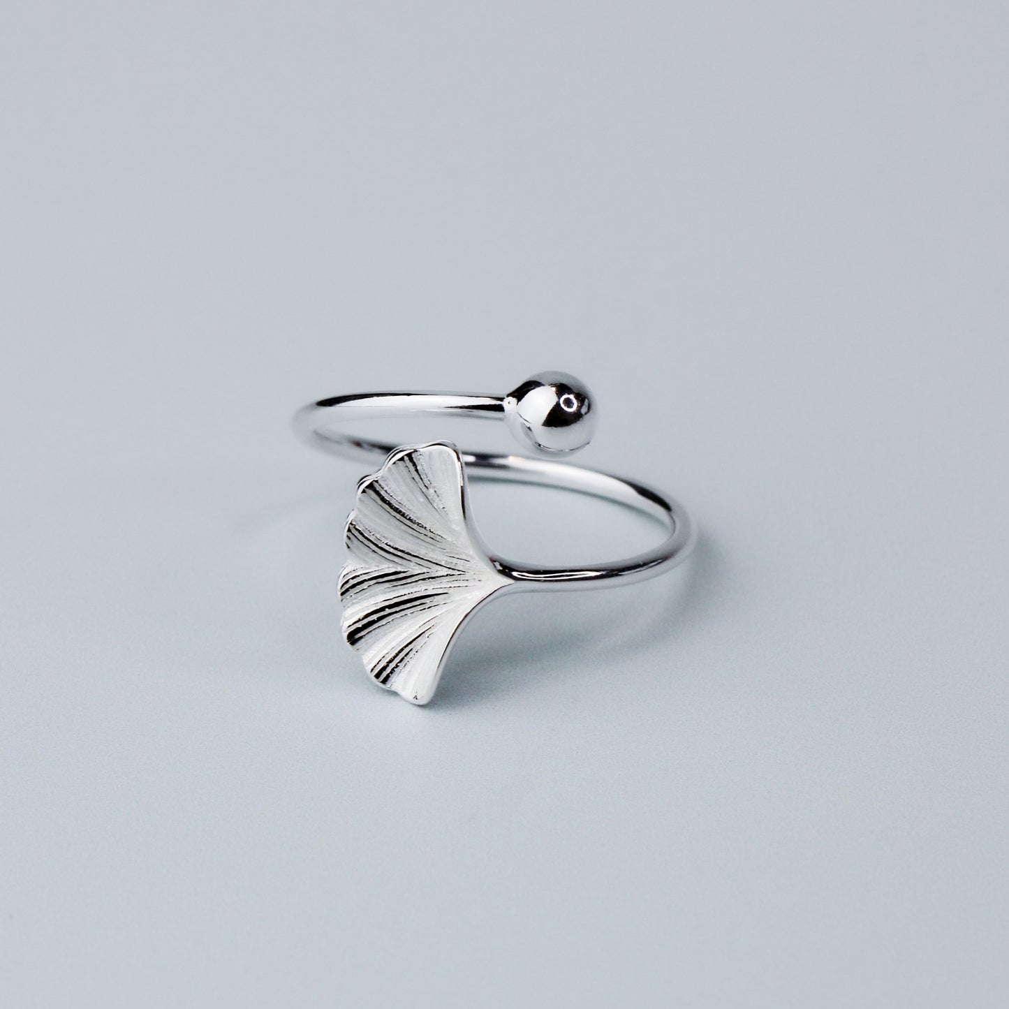 Sterling Silver Shell Ring