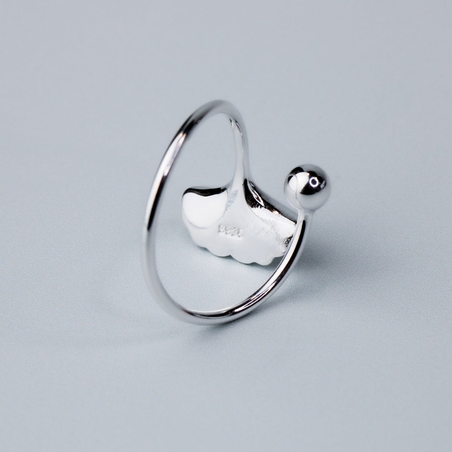 Sterling Silver Shell Ring