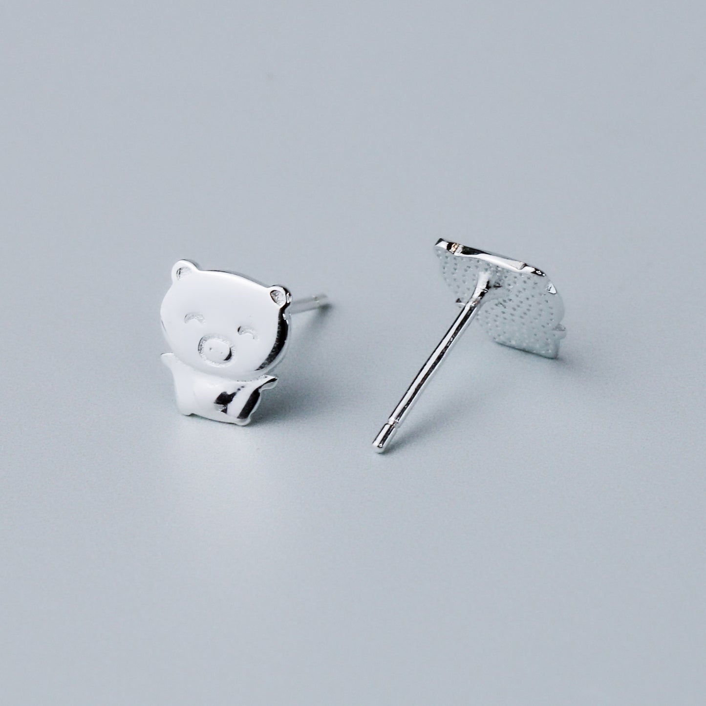 Cute Teddy Bear Stud Earrings