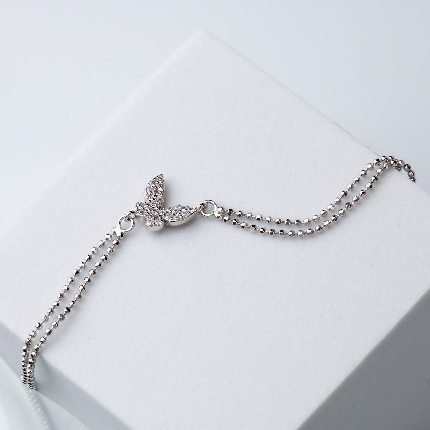 Crystal Butterfly Bracelet