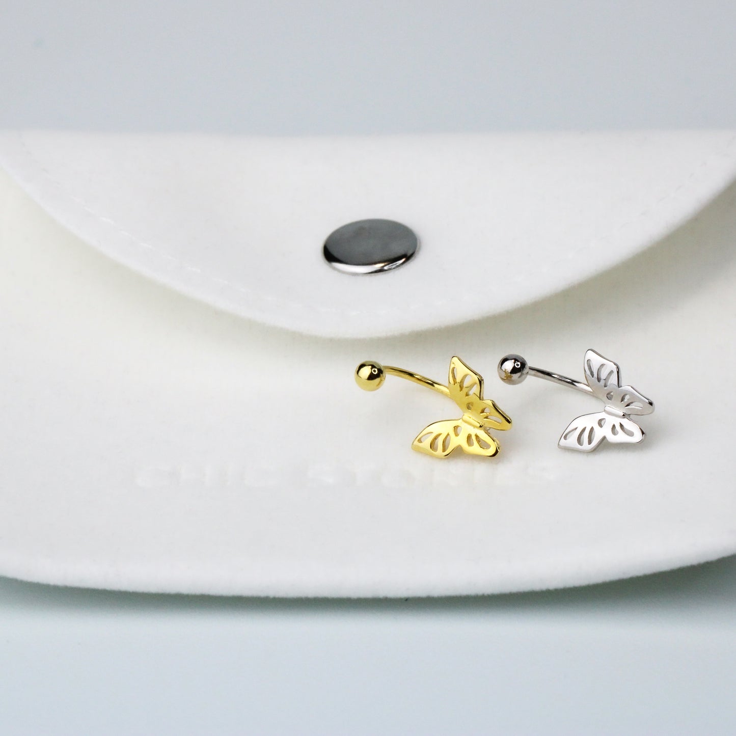 Butterfly Ear Jacket Earrings