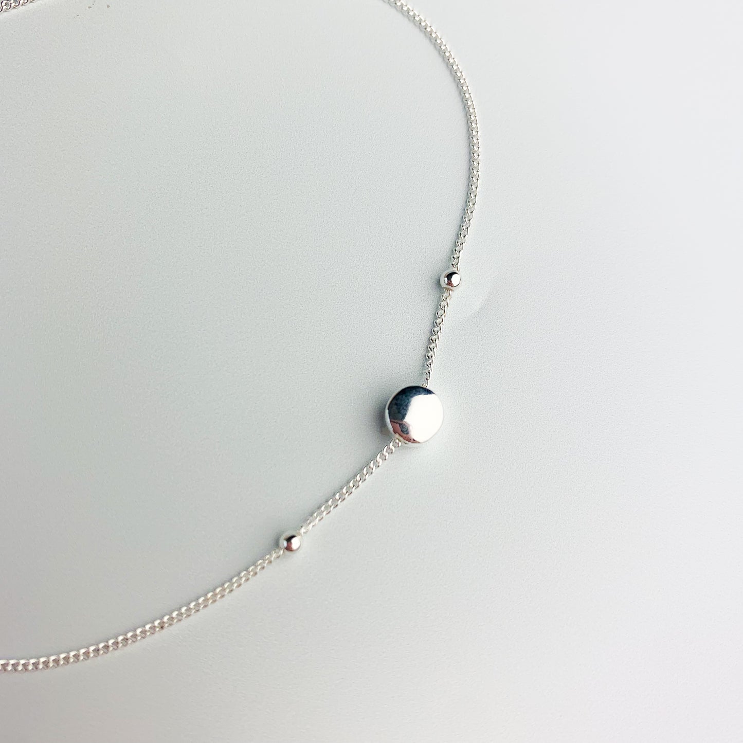 Simple Circle Bead Anklet