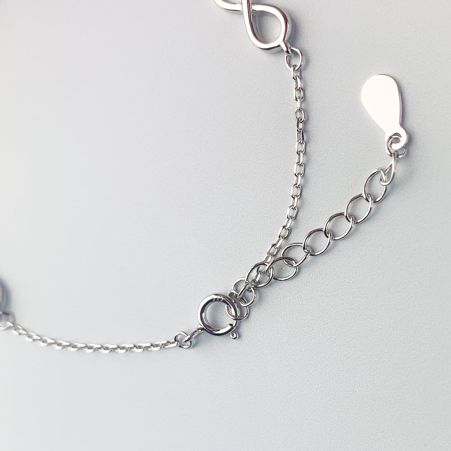Infinity Charm Chain Bracelet