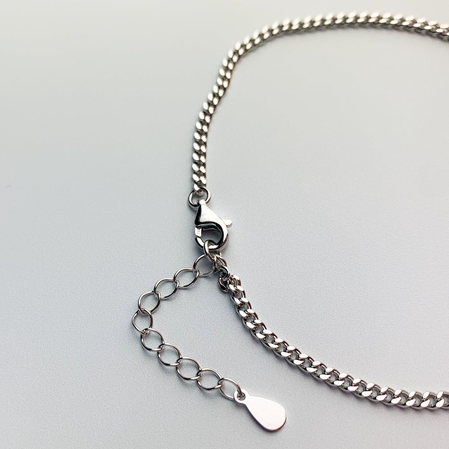 Heart Pendant Chain Bracelet