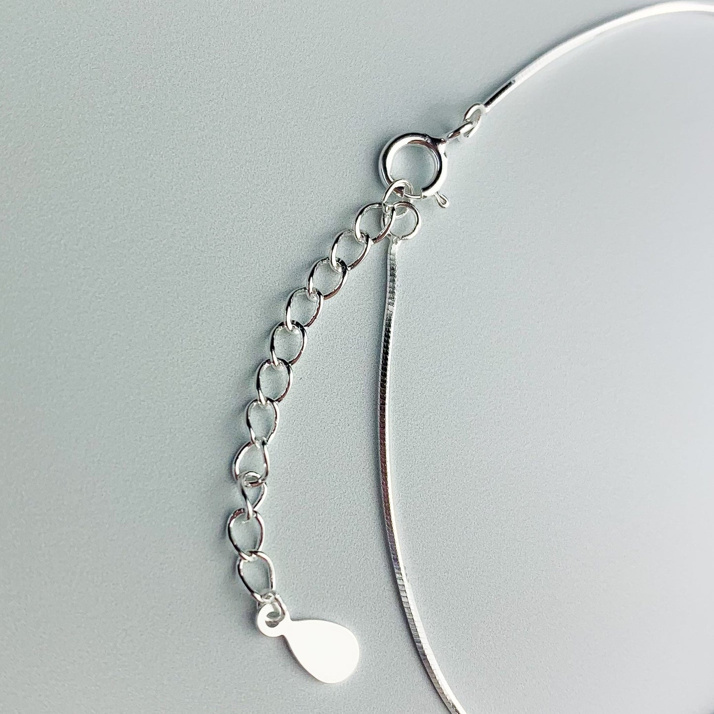Tiny Silver Bead Bracelet