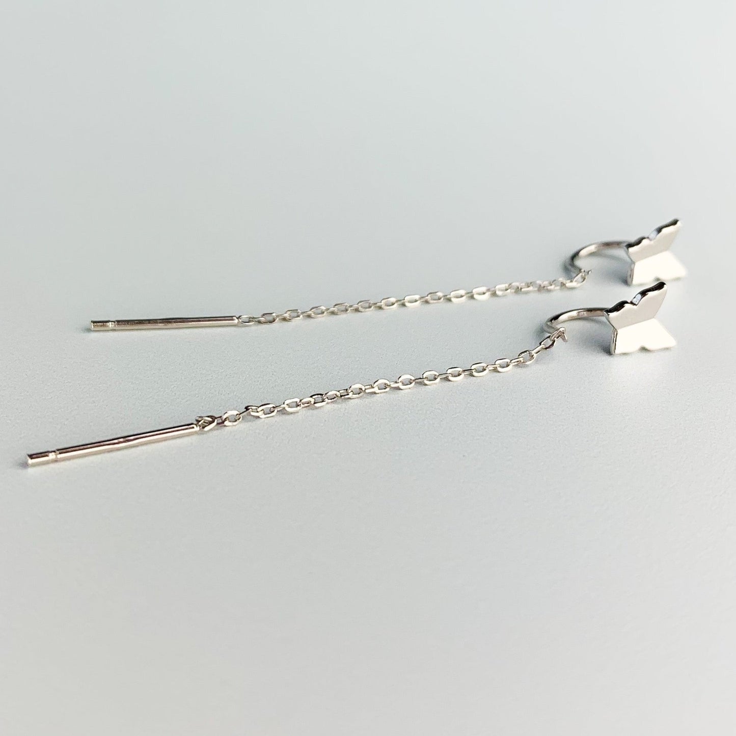 Butterfly Threader Earrings