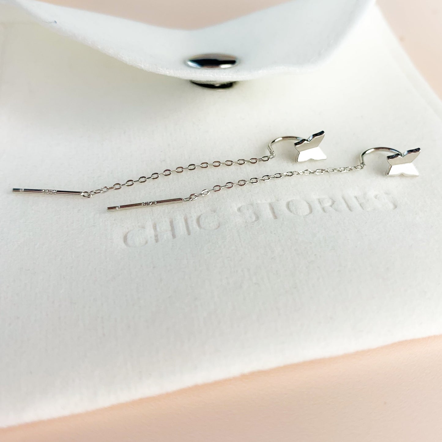 Butterfly Threader Earrings