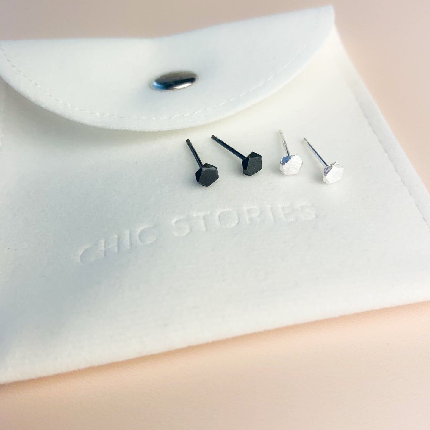 Geometric Stud Earrings