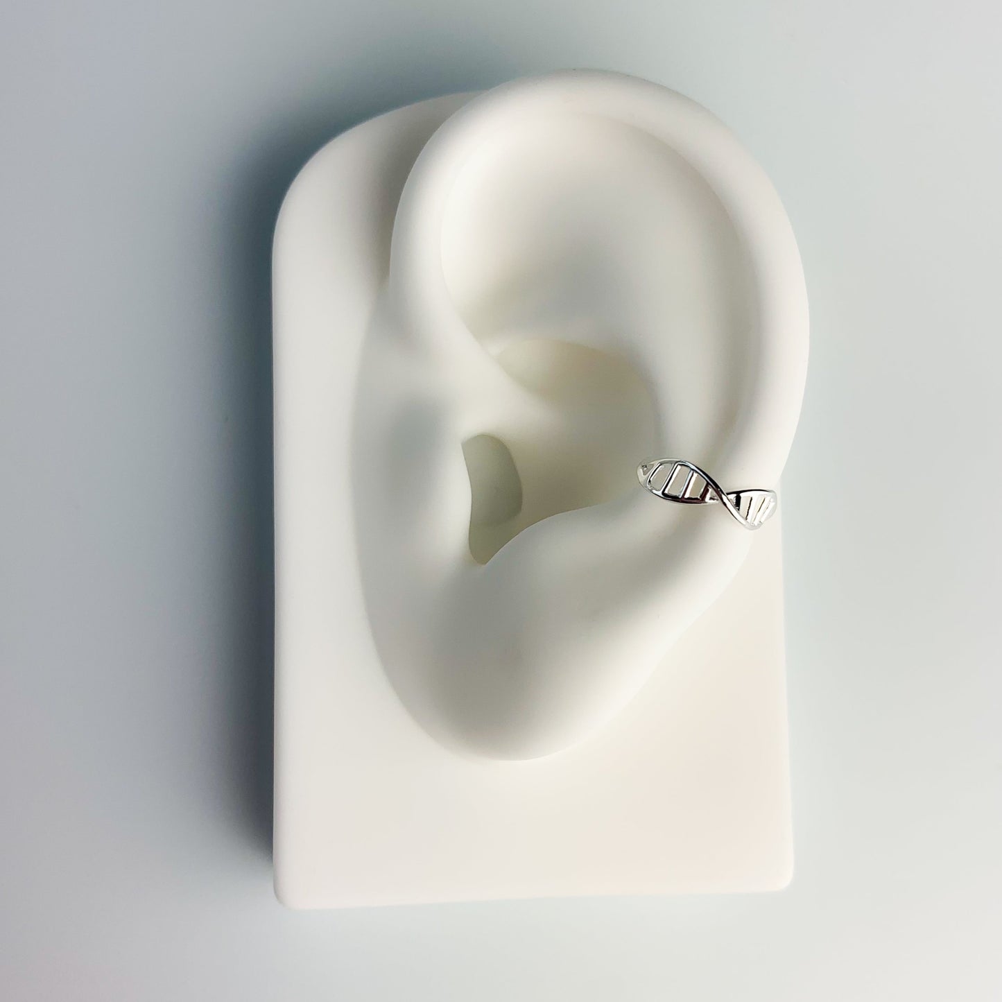 DNA Double Helix Ear Cuff