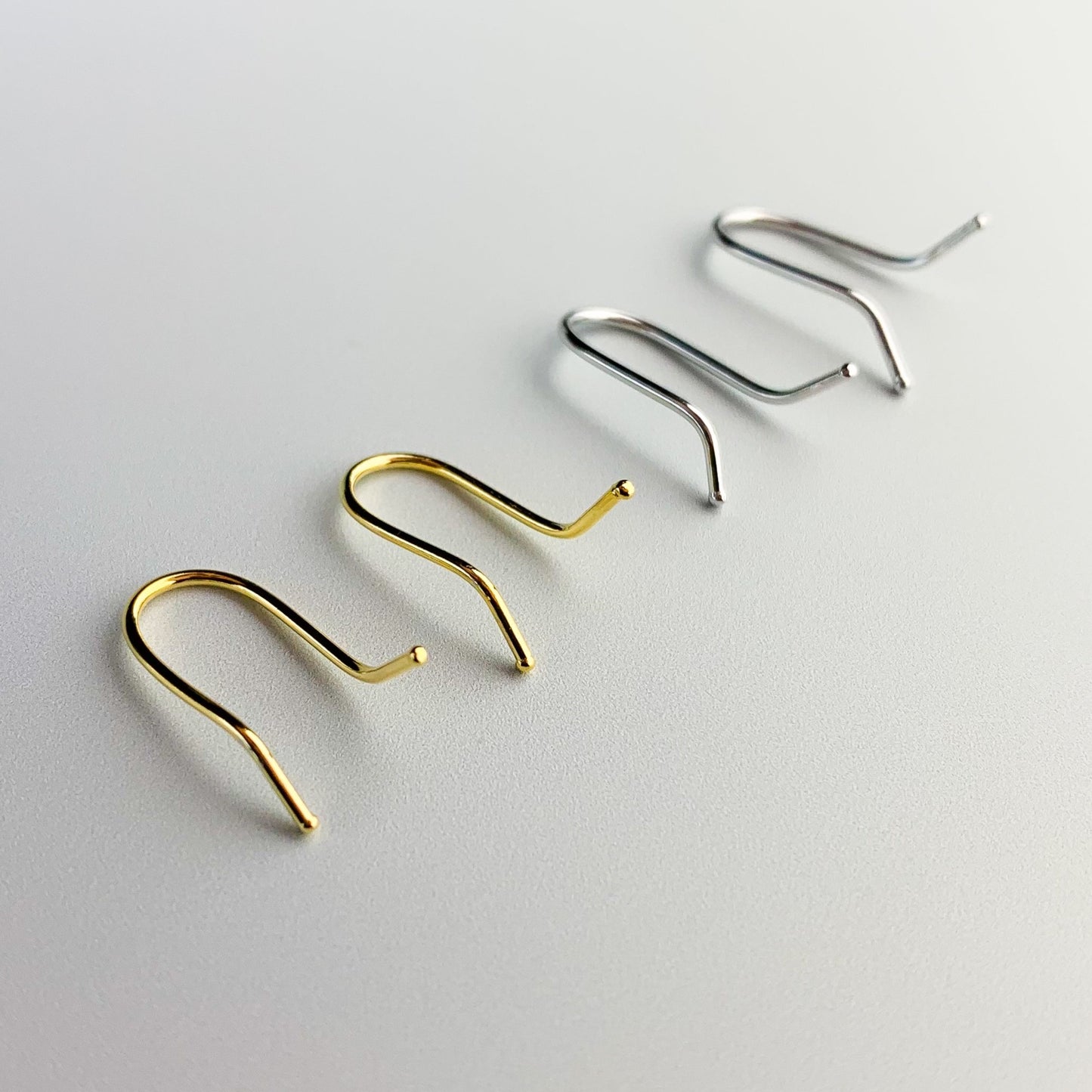 Simple Hooked Dangle Earrings