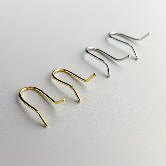 Simple Hooked Dangle Earrings
