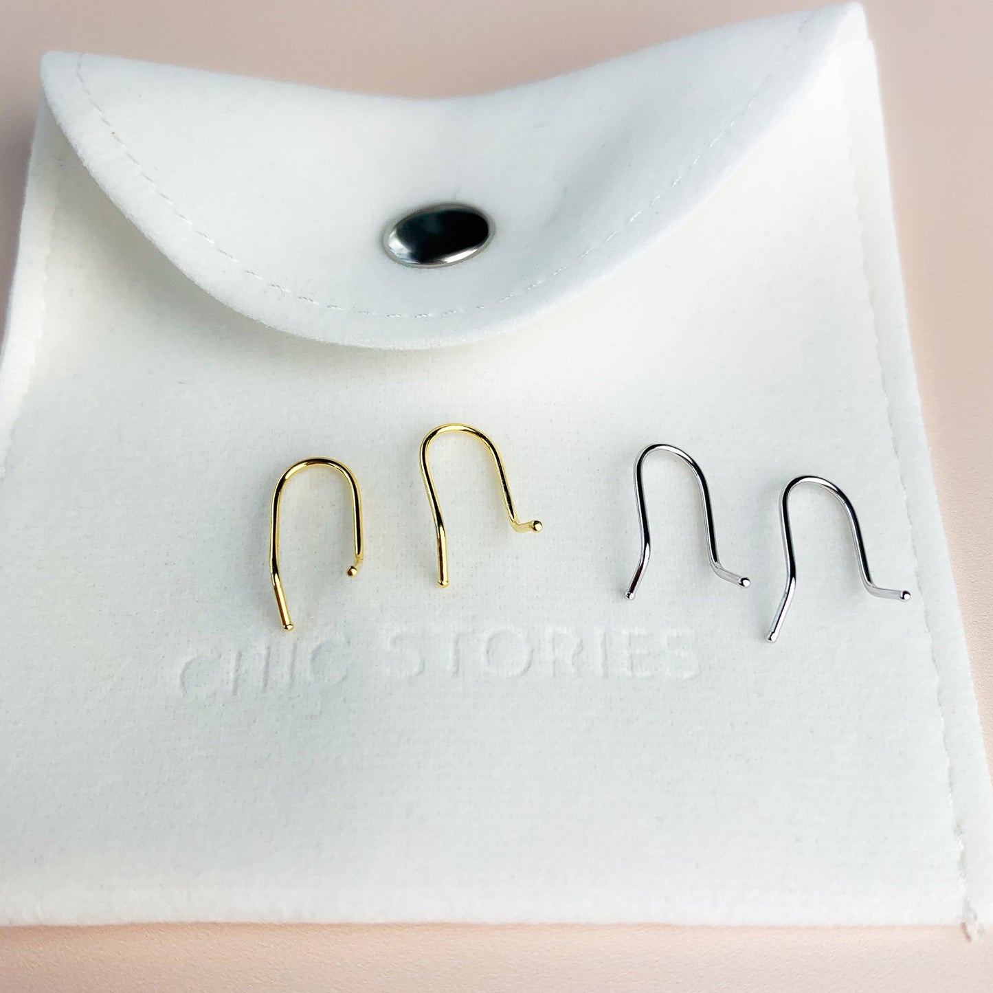 Simple Hooked Dangle Earrings