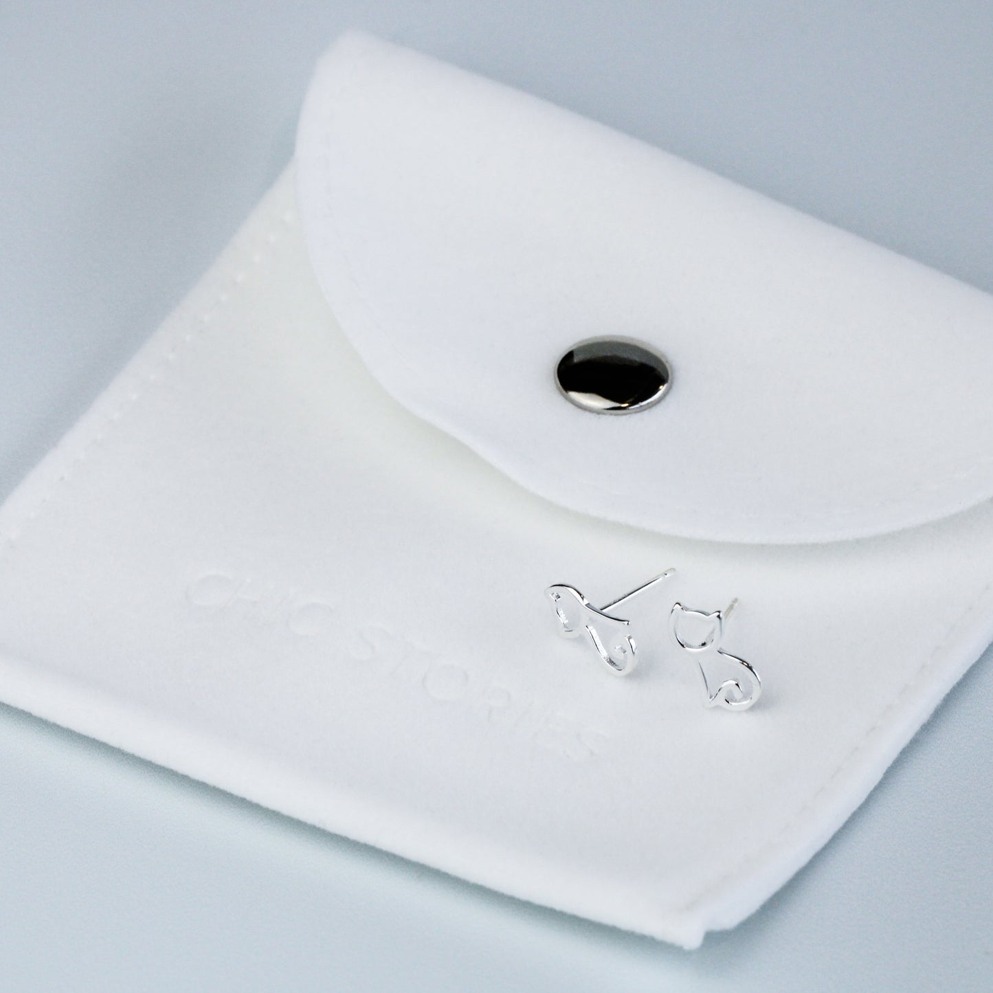 Minimalist Cat Earrings
