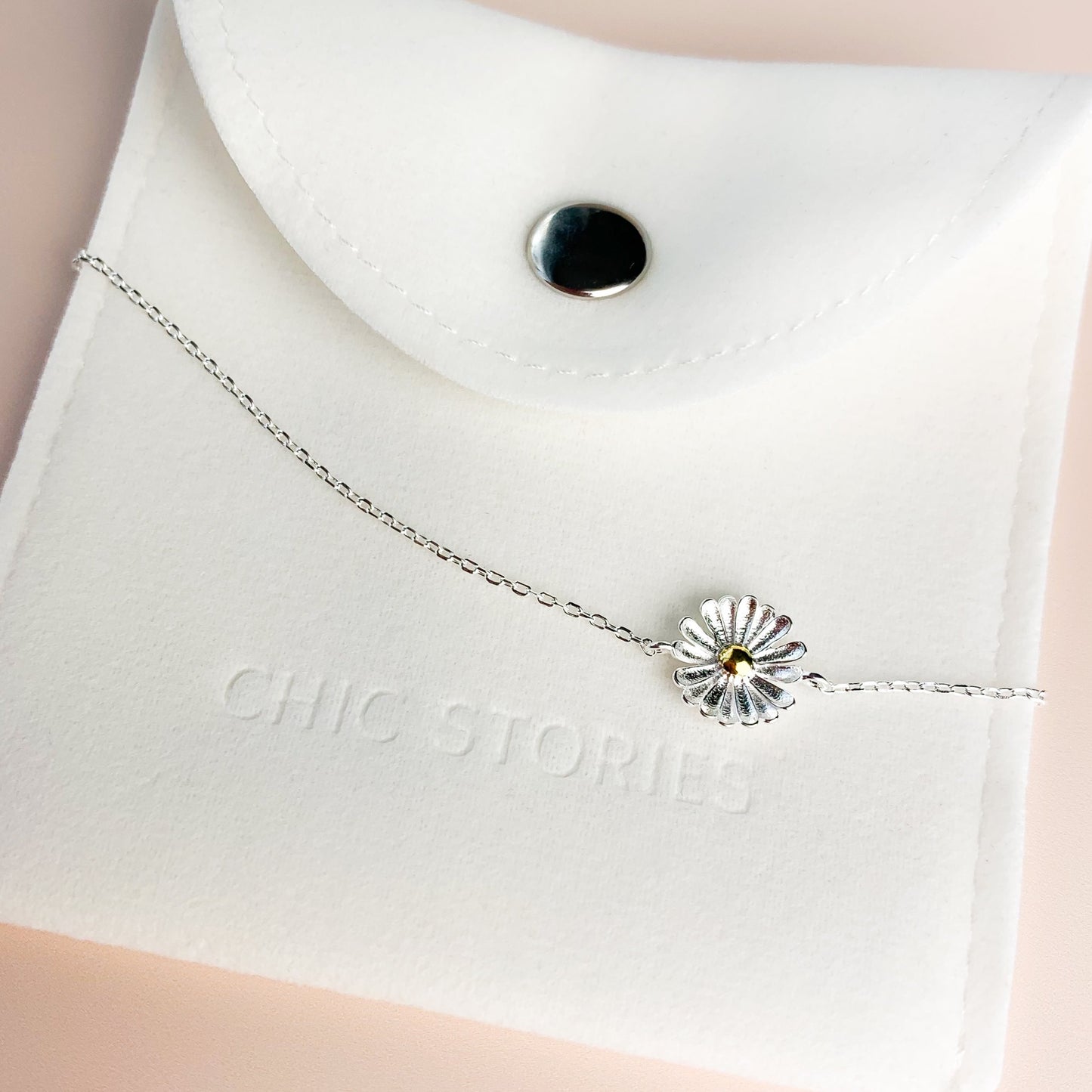 Daisy Charm Bracelet