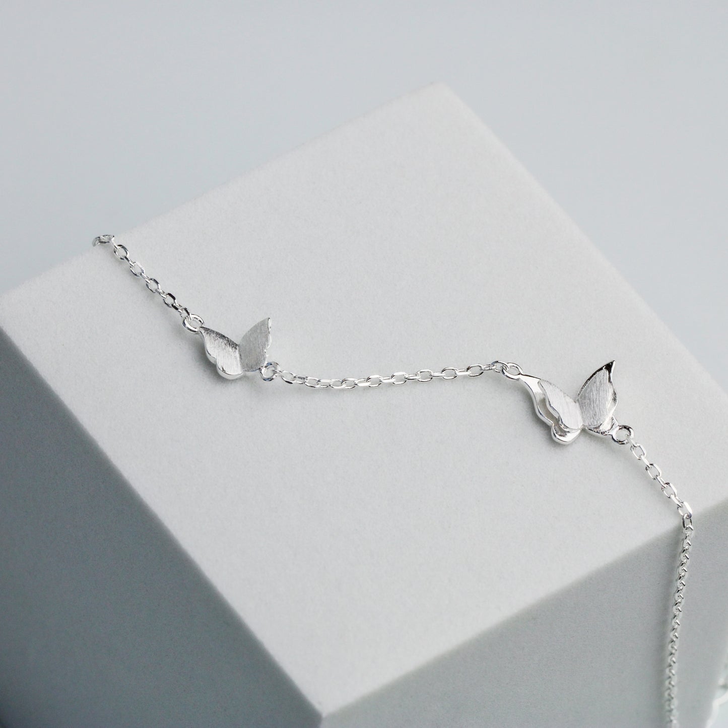 Butterfly Charm Chain Bracelet