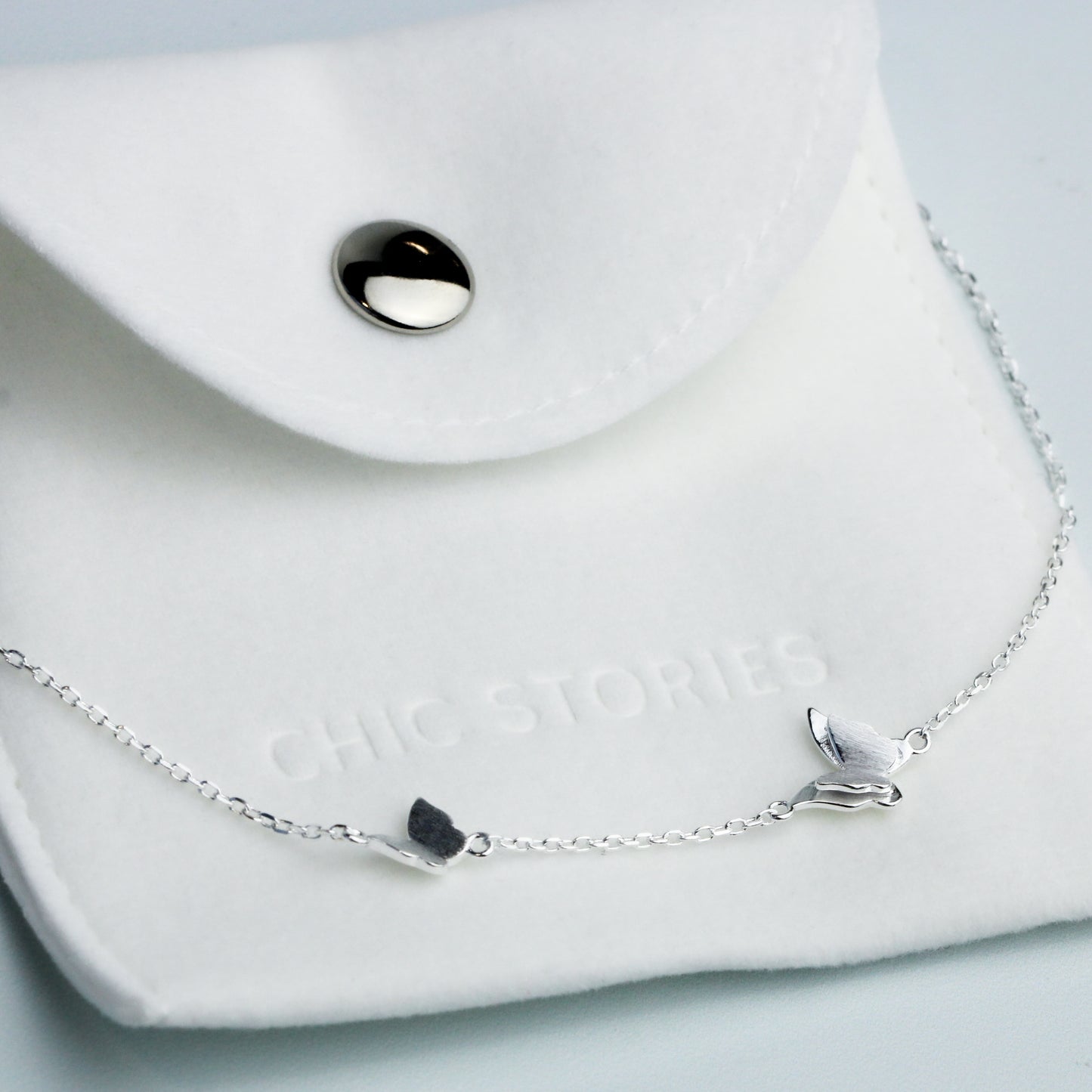 Butterfly Charm Chain Bracelet