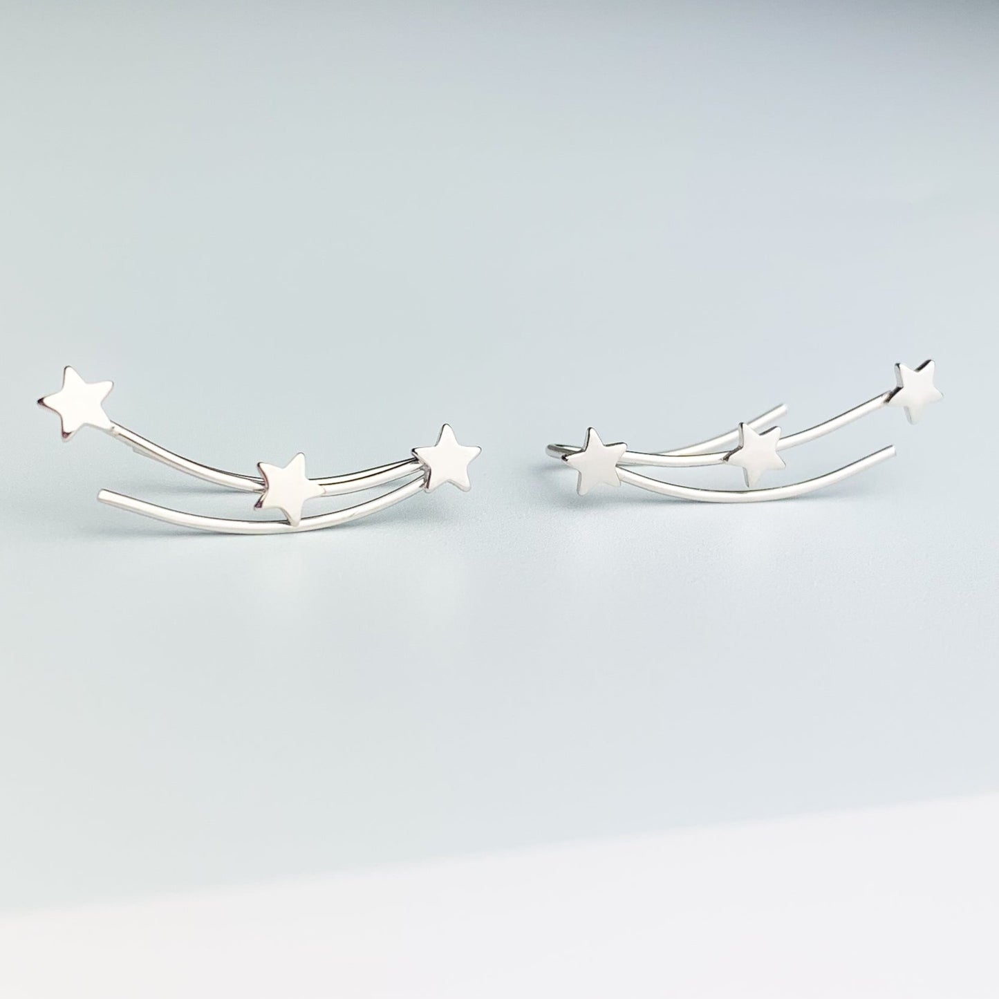 Shooting Star Ear Climber Earrings