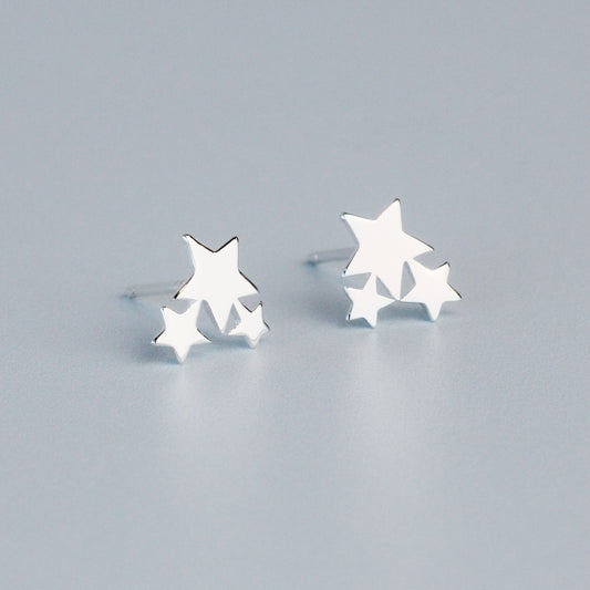 Star Cluster Stud Earrings