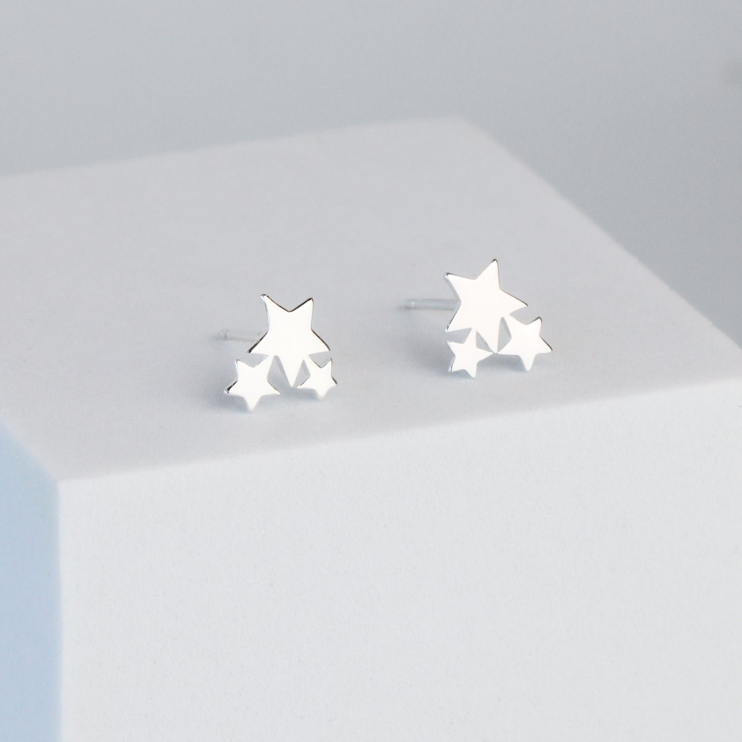 Star Cluster Stud Earrings