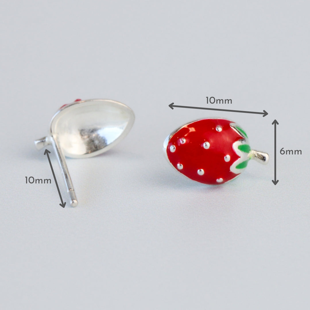 Strawberry Stud Earrings