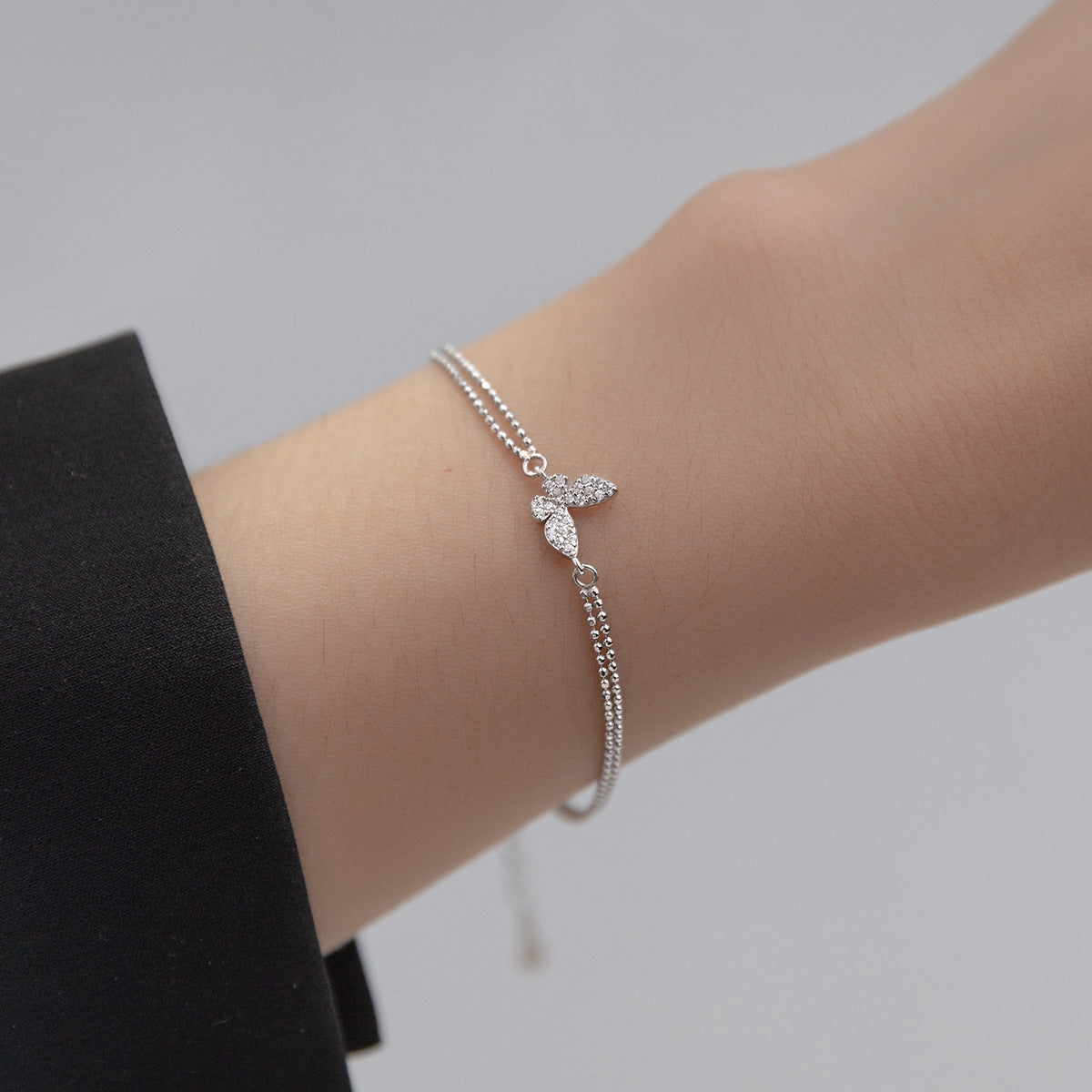 Crystal Butterfly Bracelet