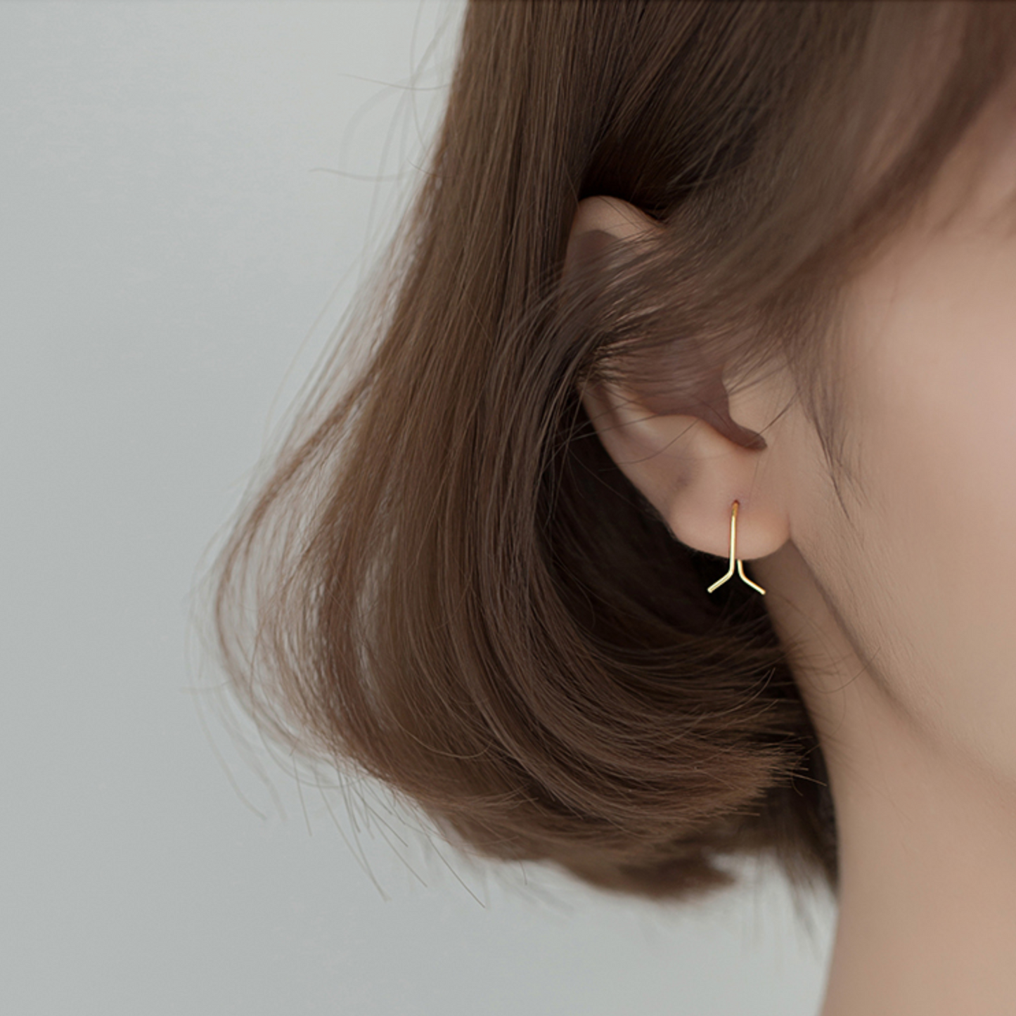 Simple Hooked Dangle Earrings