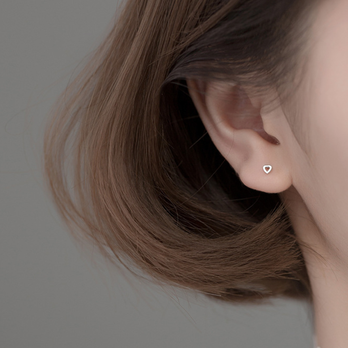 Tiny Geometric Symbol Stud Earrings