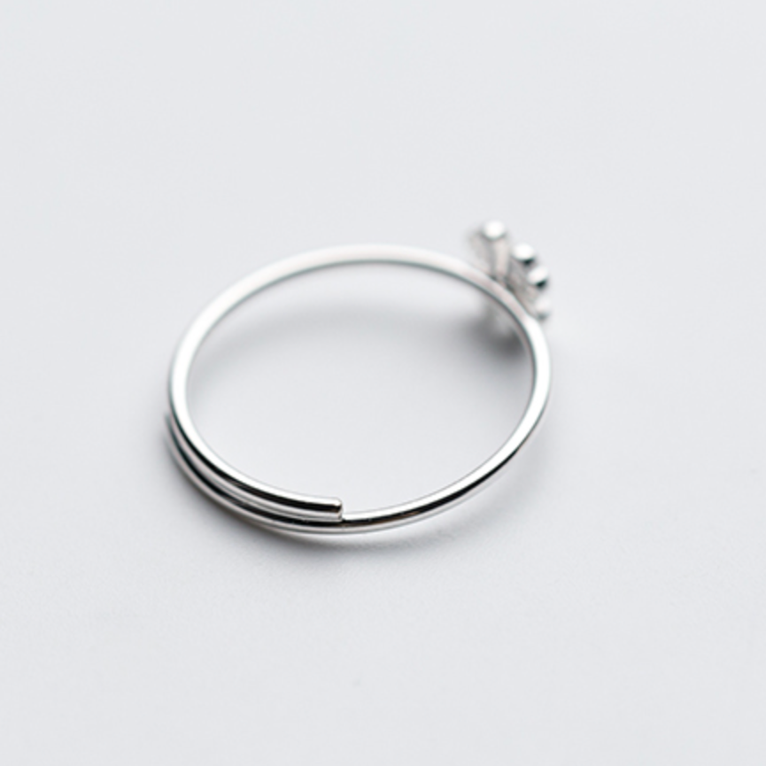 Four Leaf Clover Adjustable Ring