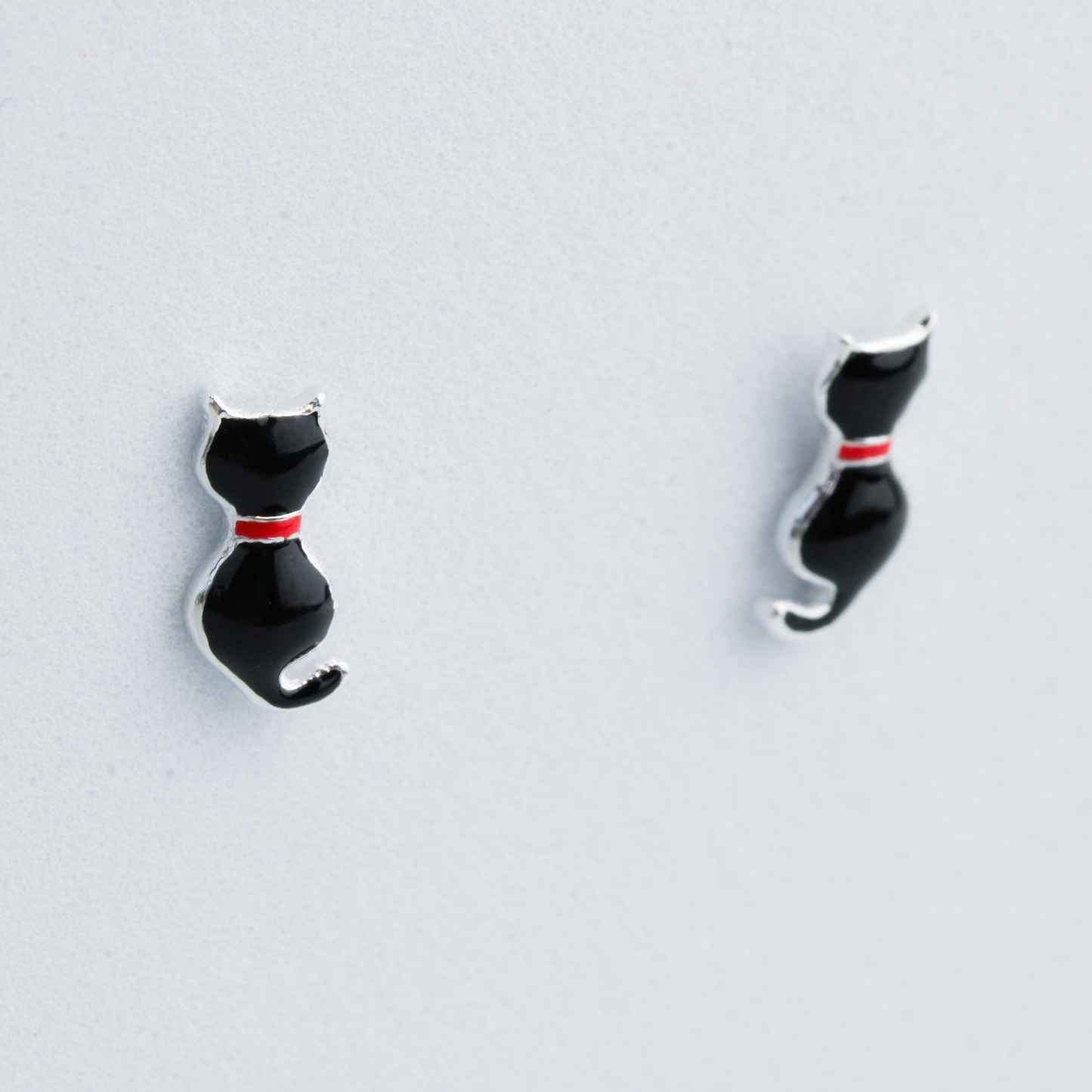 Black Cat Studs