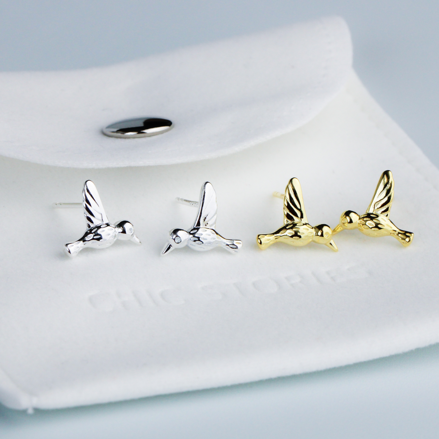 Hummingbird Stud Earrings