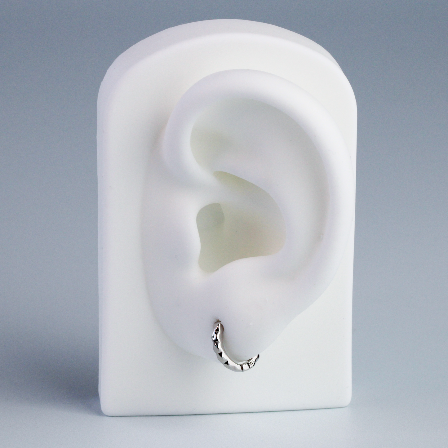 Geometric Huggie Hoop Earrings