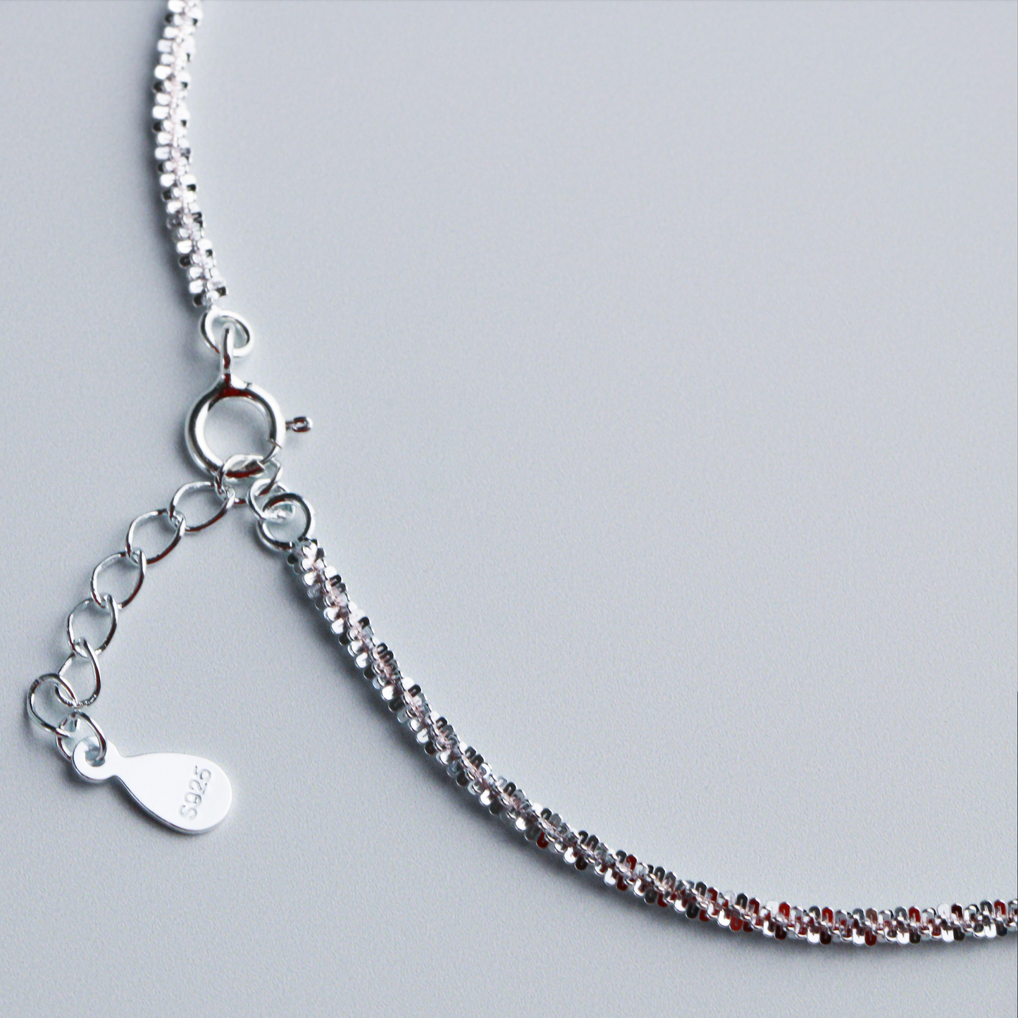 Simple Shiny Chain Anklet