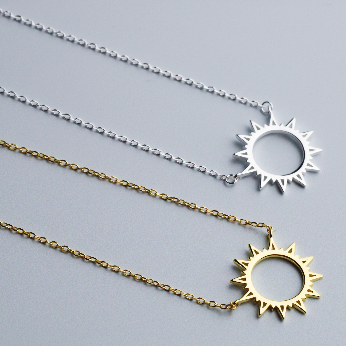 Sun Pendant Necklace