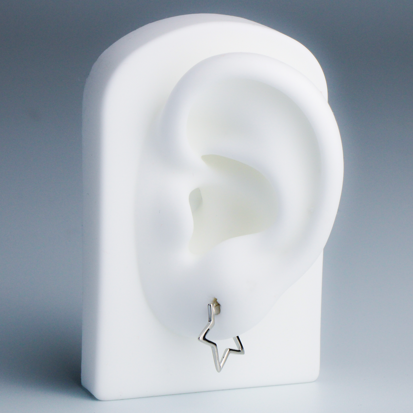 Star Shape Huggie Hoop Earrings