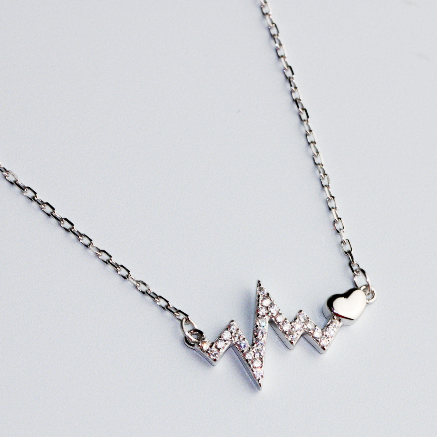 Heart Beat Pendant Necklace