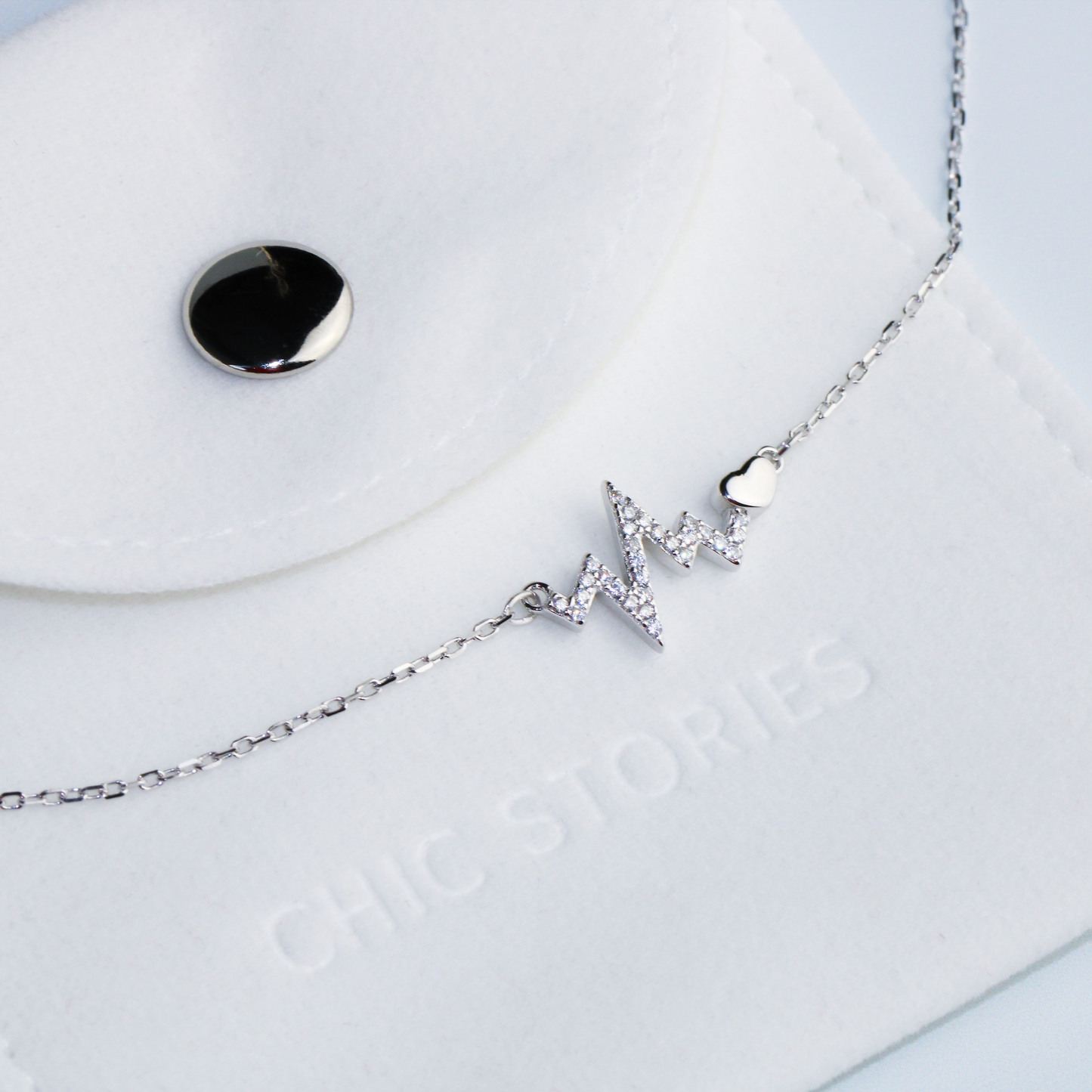 Heart Beat Pendant Necklace
