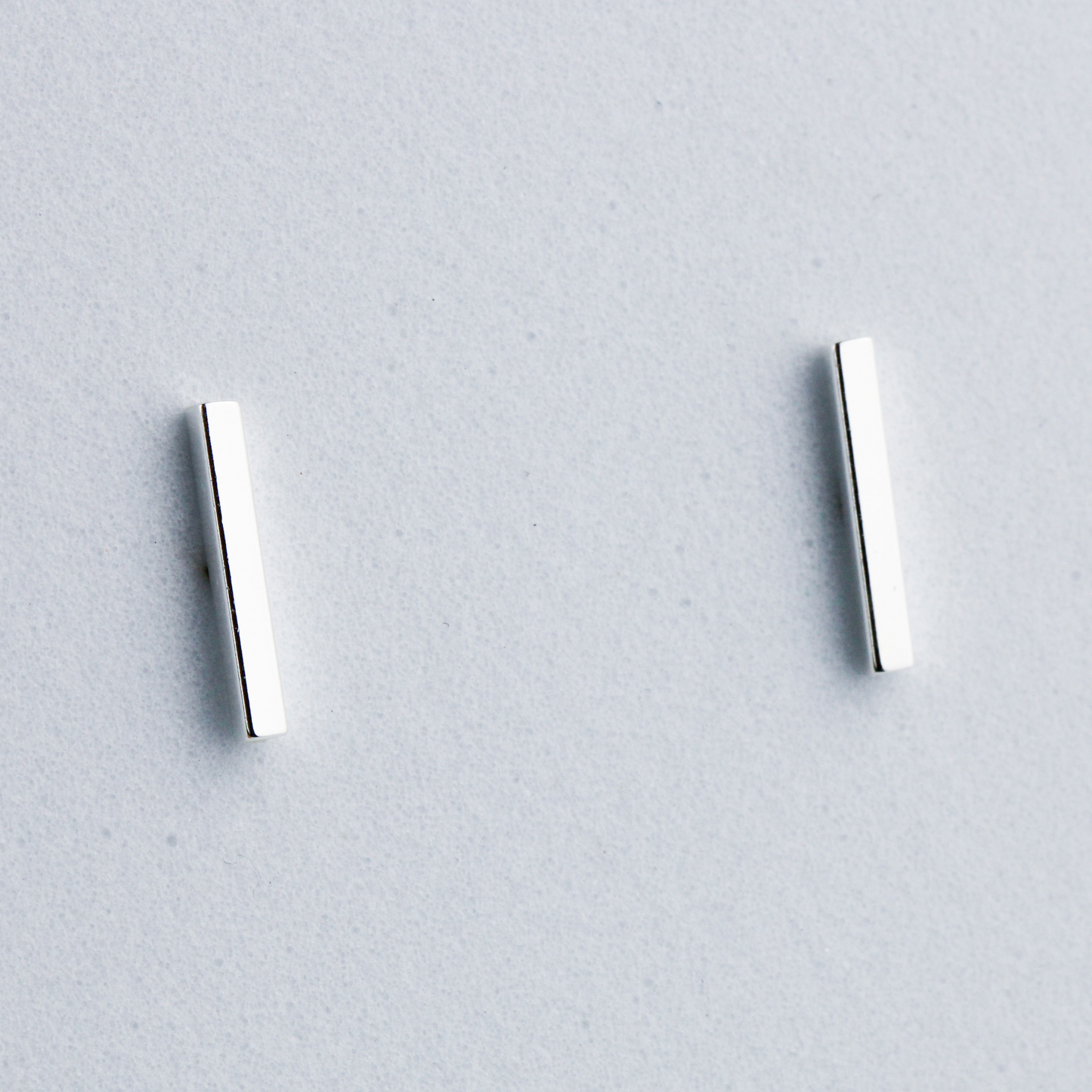 Simple Bar Screw Back Stud Earrings