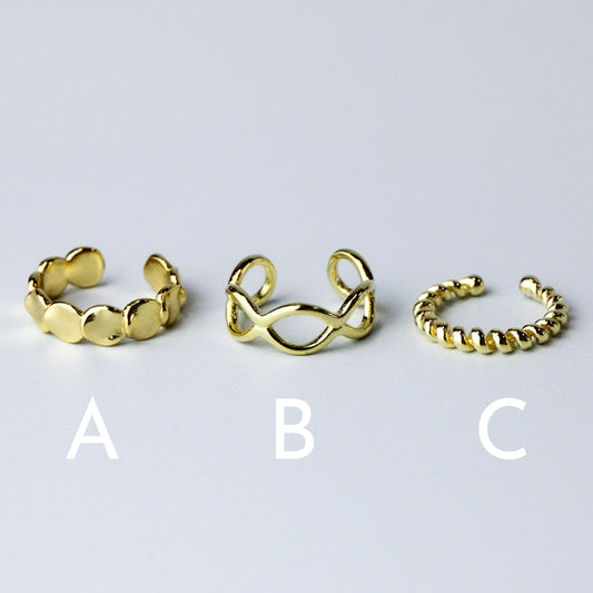 Gold Ear Cuffs