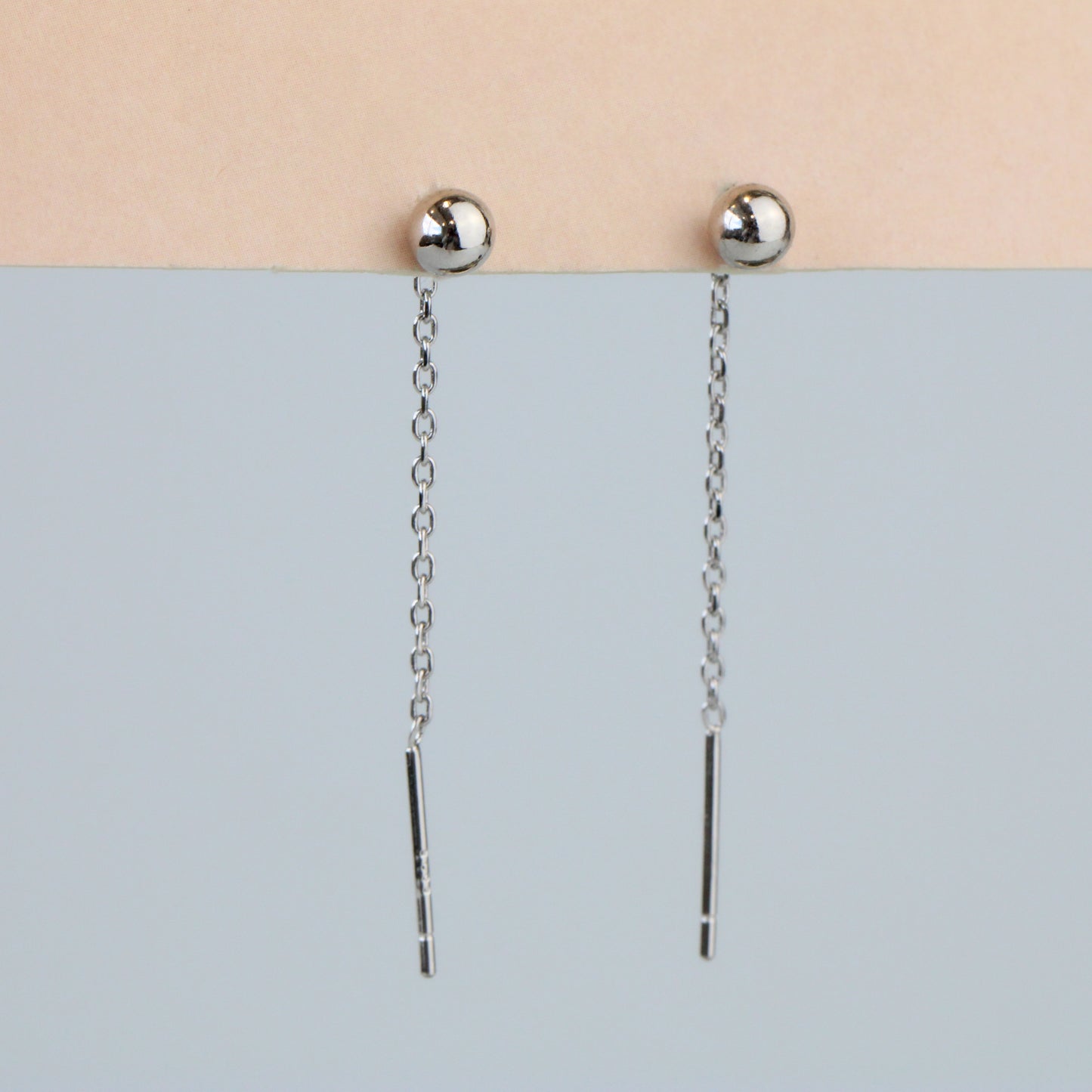 Ball Threader Earrings