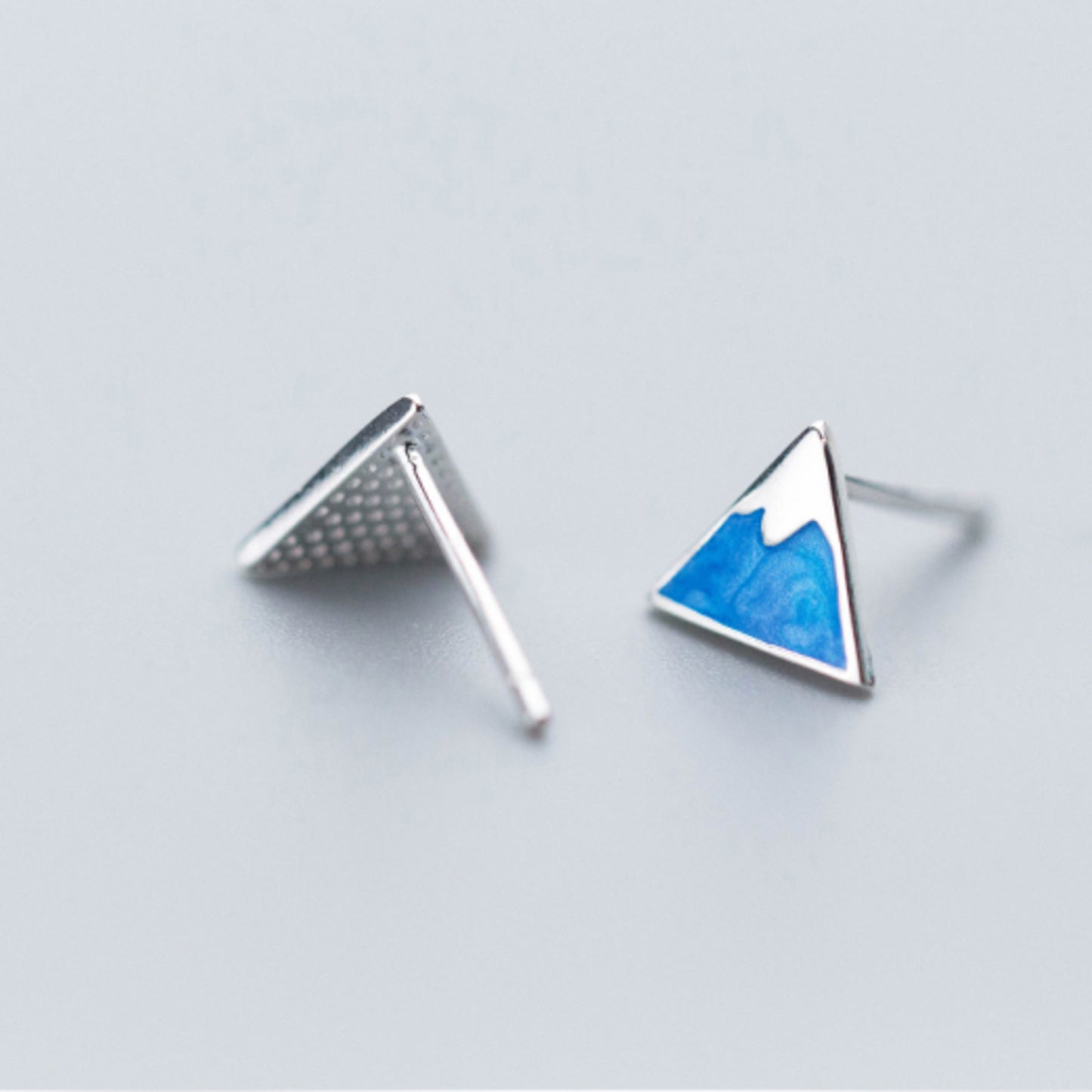 Blue Mountain Stud Earrings