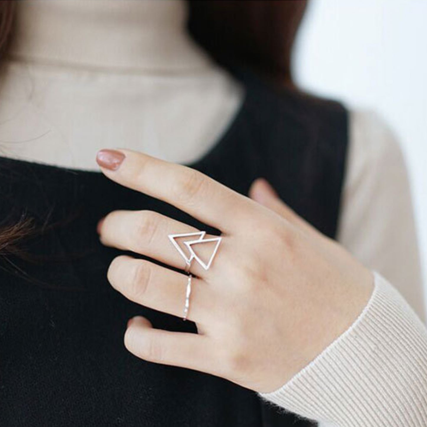 Triangle Adjustable Ring