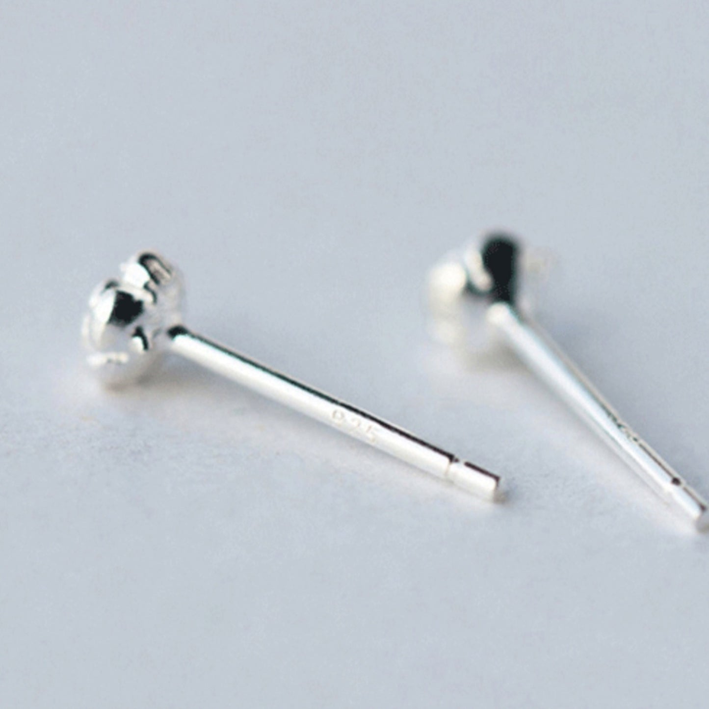 Flower Stud Earrings, Two Sizes
