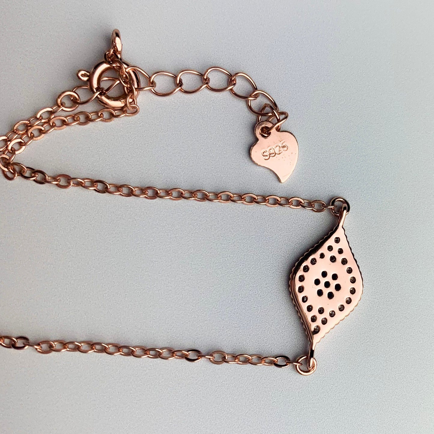 Crystal Eye Pendant Bracelet