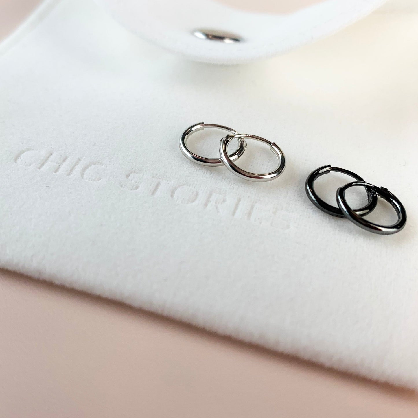 Tiny Huggie Hoop Earrings