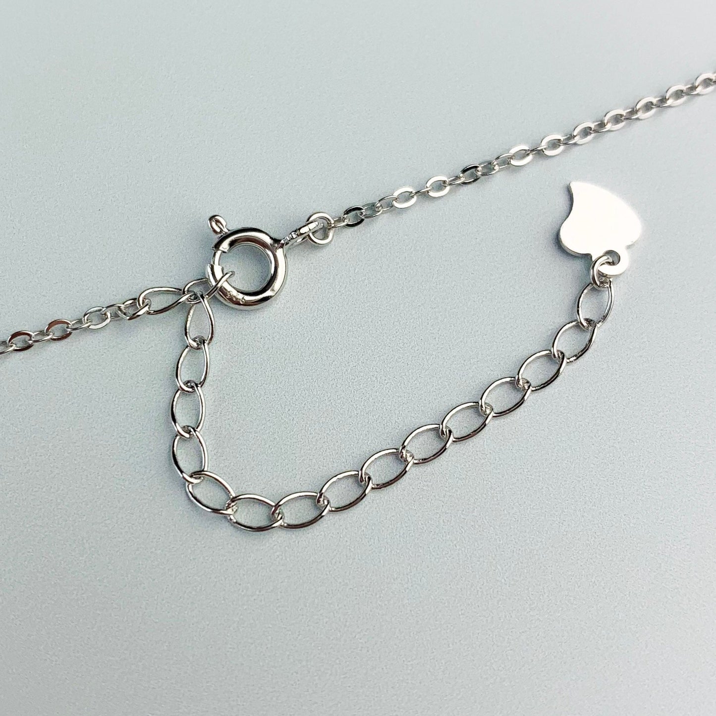 Crystal Moon and Star Pendant Necklace