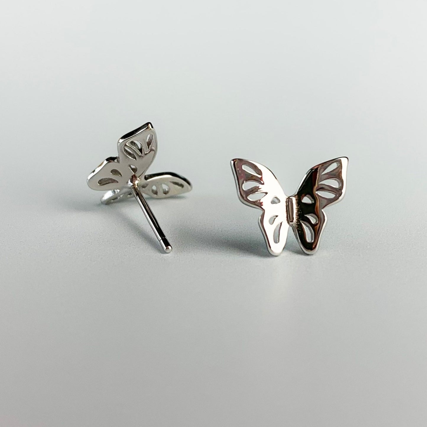 Dainty Butterfly Stud Earrings