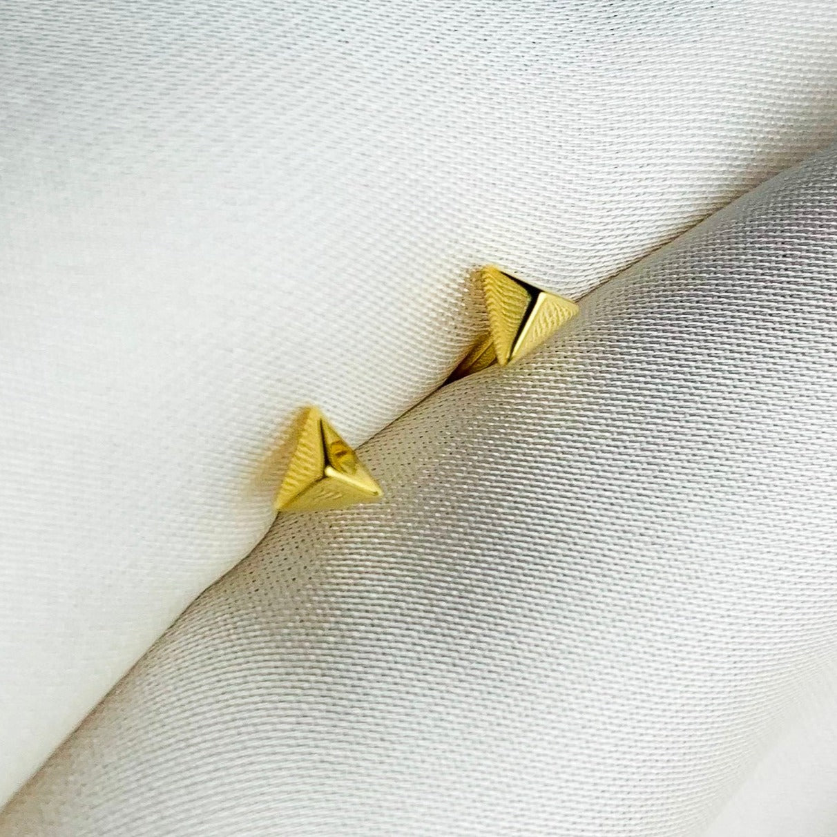 Tiny Spike Stud Earrings